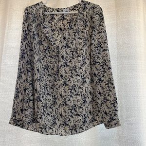 Blouse. Size M. CAbi brand. Graphic/camo type print